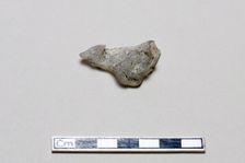 Glass fragment, early 17th-mid 18th century. Creator: Unknown