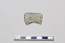 Glass fragment, early 17th-mid 18th century. Creator: Unknown