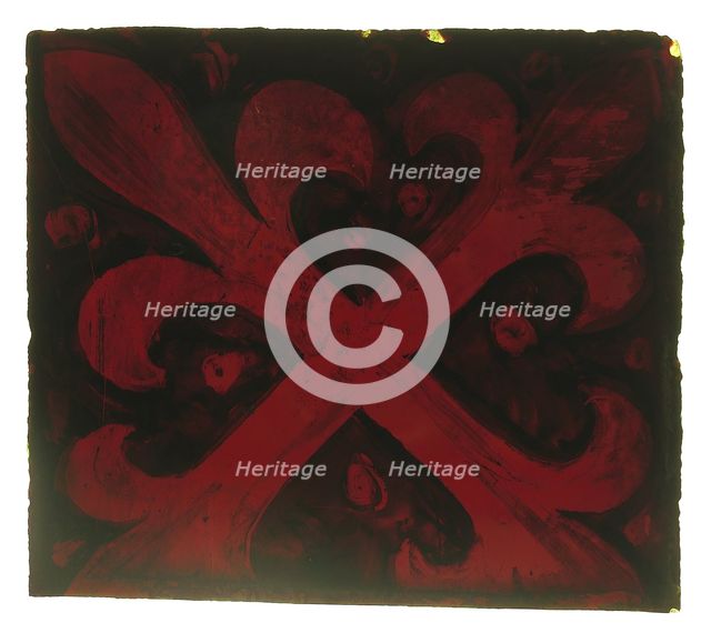Glass Fragment, European, 12th-17th century (?). Creator: Unknown.