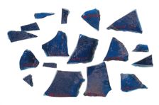 Glass Fragment, European, 13th-14th century (?). Creator: Unknown