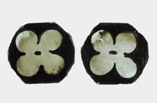 Glass Fragment, European, 13th-14th century. Creator: Unknown