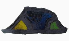 Glass Fragment, European, 13th-14th century. Creator: Unknown