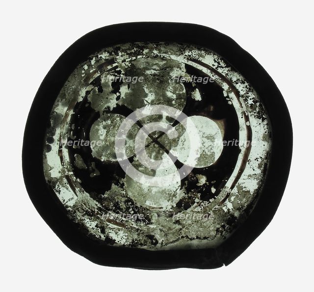 Glass Fragment, European, 13th-14th century. Creator: Unknown.