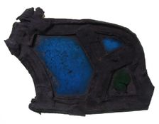 Glass Fragment, European, 13th-15th century. Creator: Unknown