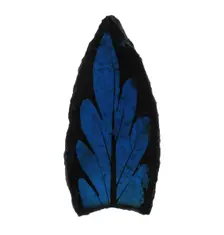 Glass Fragment, European, 13th century. Creator: Unknown