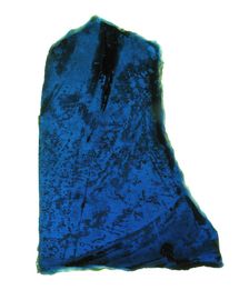 Glass Fragment, European, 14th-15th century. Creator: Unknown