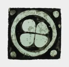 Glass Fragment, European, 14th-15th century. Creator: Unknown