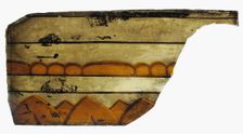 Glass Fragment, European, 15th-16th century. Creator: Unknown
