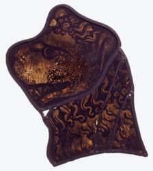 Glass Fragment, European, 15th century. Creator: Unknown