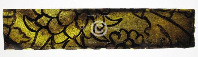 Glass Fragment, European, 15th century (?). Creator: Unknown.