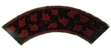 Glass Fragment, European, 15th century. Creator: Unknown