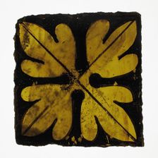 Glass Fragment, European, 15th century. Creator: Unknown