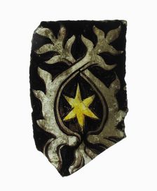 Glass Fragment, European, 15th century. Creator: Unknown