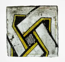 Glass Fragment, European, 15th century. Creator: Unknown