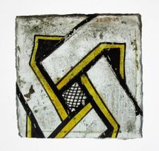 Glass Fragment, European, 15th century. Creator: Unknown