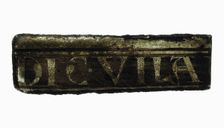 Glass Fragment, European, 15th century. Creator: Unknown