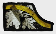 Glass Fragment, European, 15th century. Creator: Unknown