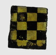 Glass Fragment, European, 15th century. Creator: Unknown