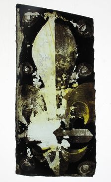 Glass Fragment, European, 16th century. Creator: Unknown