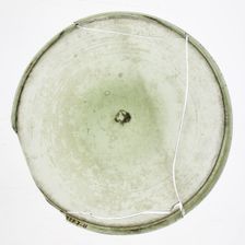 Glass Fragment, European, 17th-18th century. Creator: Unknown