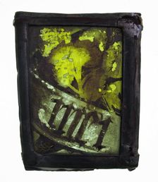 Glass Fragment, European, late 15th century. Creator: Unknown