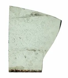 Glass Fragment, French, 14th-15th century. Creator: Unknown