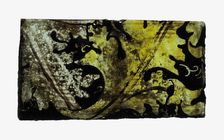 Glass Fragment, French, 14th-15th century (?). Creator: Unknown
