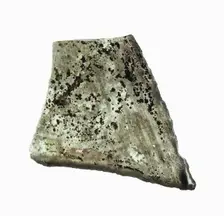 Glass Fragment, French, 14th century. Creator: Unknown