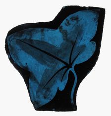 Glass Fragment, French, 14th century. Creator: Unknown