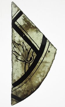 Glass Fragment, French (?), 14th century. Creator: Unknown