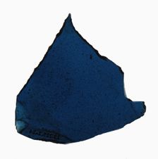 Glass Fragment, French, 15th-16th century. Creator: Unknown