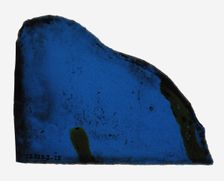 Glass Fragment, French, 16th century. Creator: Unknown