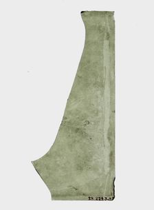 Glass Fragment, French, 1775. Creator: Unknown