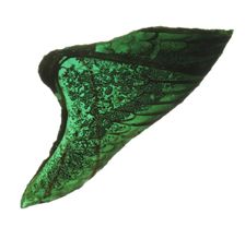 Glass Fragment, French, 12th-14th century. Creator: Unknown