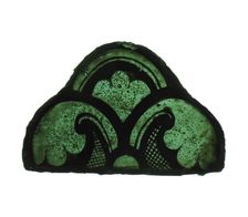 Glass Fragment, French, 12th-14th century. Creator: Unknown