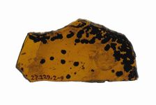 Glass Fragment, French, 12th century. Creator: Unknown