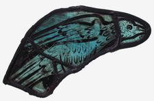 Glass Fragment, French (?), 13th-14th century. Creator: Unknown