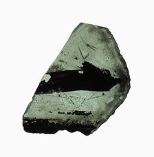 Glass Fragment, French, 13th century. Creator: Unknown