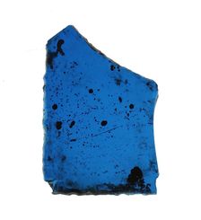 Glass Fragment, French, 13th century. Creator: Unknown