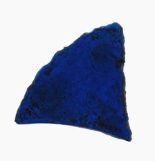 Glass Fragment, French, 13th century. Creator: Unknown