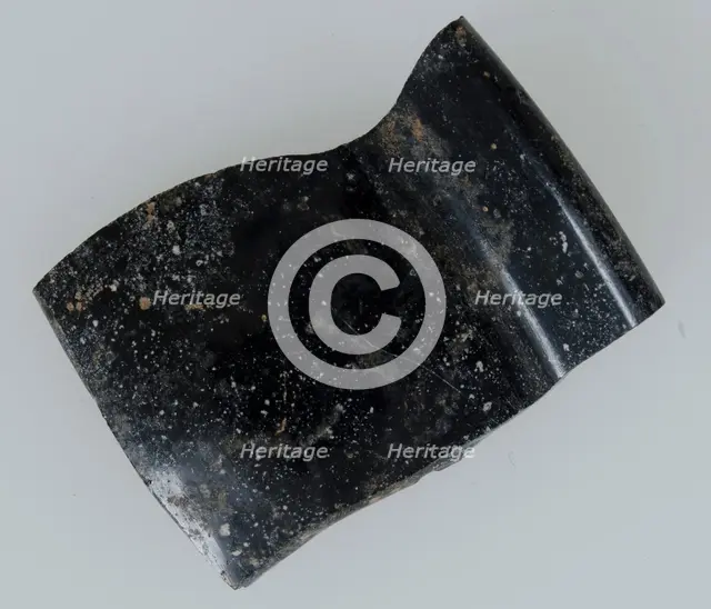 Glass Fragment from a Vessel, Coptic, 4th-early 5th century. Creator: Unknown.