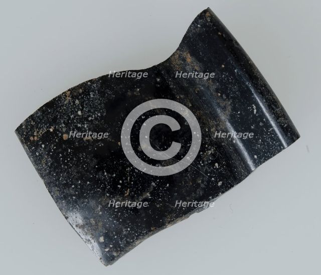 Glass Fragment from a Vessel, Coptic, 4th-early 5th century. Creator: Unknown.