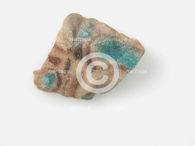 Glass Fragment from a Vessel, Coptic, 4th-early 5th century. Creator: Unknown.
