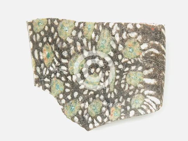 Glass Fragment from a Vessel, Coptic, 4th-early 5th century. Creator: Unknown.
