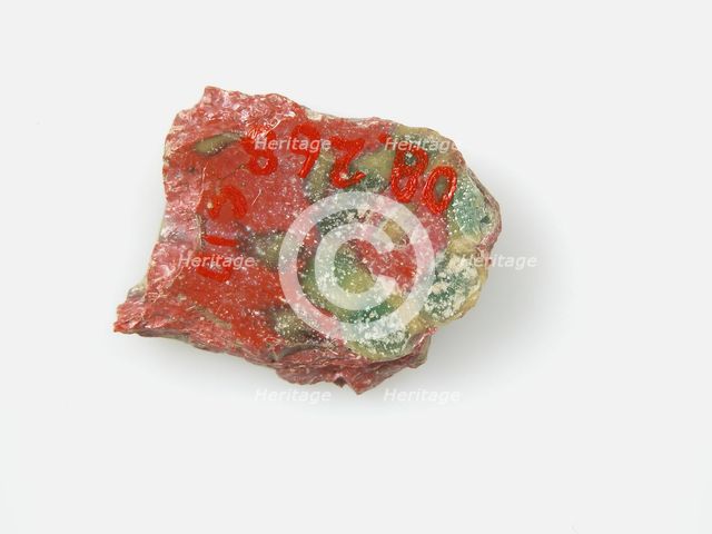 Glass Fragment from a Vessel, Coptic, 4th-early 5th century. Creator: Unknown.