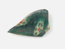 Glass Fragment from a Vessel, Coptic, 4th-early 5th century. Creator: Unknown