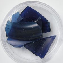 Glass Fragments, Coptic, 4th-7th century. Creator: Unknown