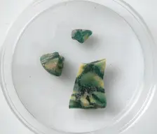 Glass Fragments, Coptic, 4th-7th century. Creator: Unknown