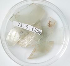 Glass Fragments, Coptic, 4th century. Creator: Unknown