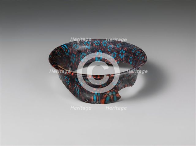 Glass Fragments, Coptic, 4th-early 5th century. Creator: Unknown.